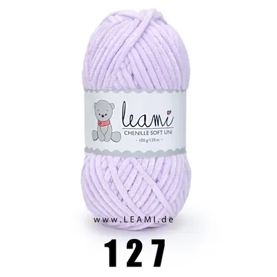 Produktbild von LEAMI Chenille Soft UNI (100g/120m) 127