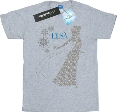 Produktbild von Disney - "Frozen" T-Shirt für Damen BI24670 (M) (Grau)