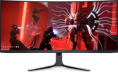 Produktbild von Dell | AW3423DW | 34" | LCD | QHD | 3440 x 1440 | 21:9 | 0,1 ms | 1000 cd/m² | Schwarz | 2 HDMI-Anschlüsse | 175 Hz