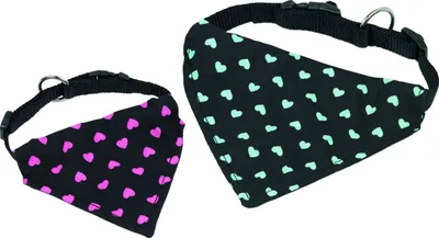Produktbild von Halsband mit Tuch, rosa, 20-30cm