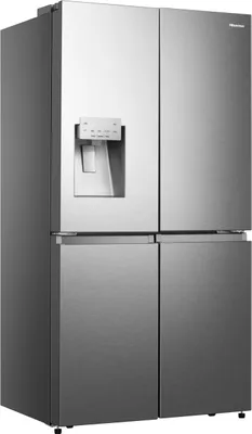 Produktbild von Hisense RQ760N4SASE Side by Side Eis-Wasserspender, Wassertank, Edelstahl Multi Door, 20011257