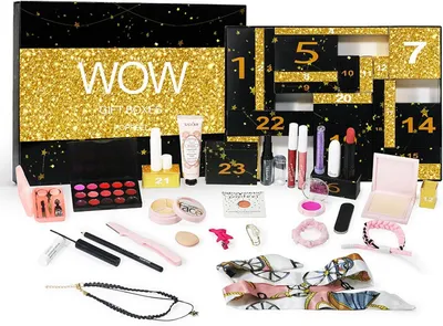 Produktbild von Make-up Adventskalender 2025, 24 Tage, Make-up Geschenkset für Frauen, für Weihnachten