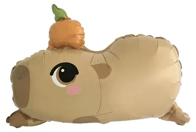 Image de Ballon en forme de capybara, 60 cm - Flexmetal