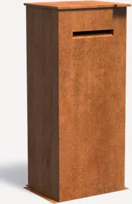 Produktbild von Briefkasten Case Cortenstahl