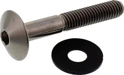 Zdjęcie produktu dla Śruba z łbem walcowym JMP M6x1.00mm 40mm tytanowa