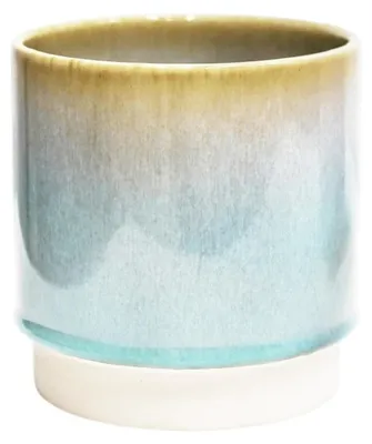 Immagine prodotto di Vaso moderno per piante da interno, dimensioni 14 x 13,5 cm