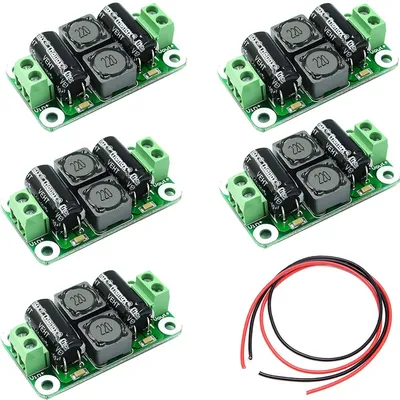 5x DC-Netzfilterplatine 0-50V 4A EMI-Unterdrückung