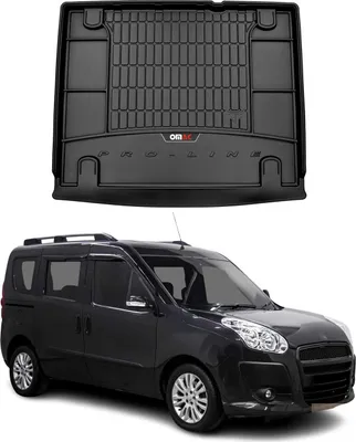 Obrázok produktu pre OMAC gumová vložka do kufra pre Fiat Doblo 2010-2021 TPE vložka do kufra čierna