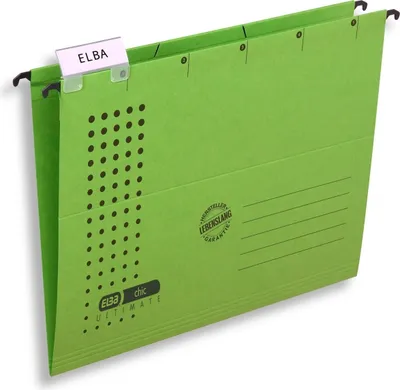 Produktbild von Hängemappe chic grün Packung mit 25 Stück