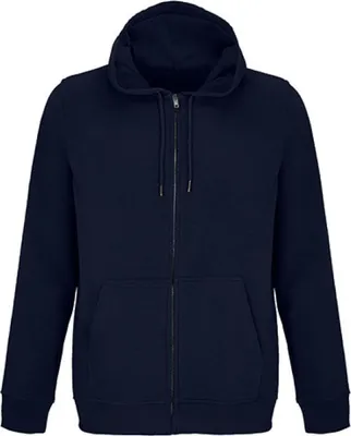 Produktbild von SOLs 04237 | Uni Full-Zip Hoodie Calipso Uni Kapuzenjacke - Farbe: French Navy - Größe: XL