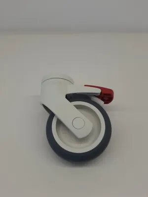 Produktbild von TENTE Lenkrad mit Bremse 75 mm Polyamid Weiß
