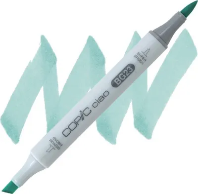 Zdjęcie produktu dla Marker alkoholowy COPIC Ciao dwustronny Brush & Chisel, BG23 Coral sea