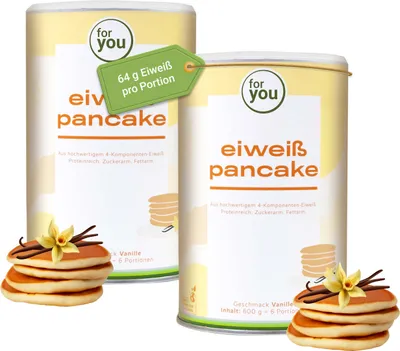 Produktbild von for you eiweiß pancake Doppelpack