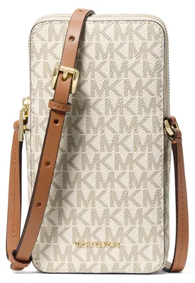 Obrázok produktu pre Michael Kors, kabelka cez rameno Jet Set, malá kabelka na telefón, farba: béžová