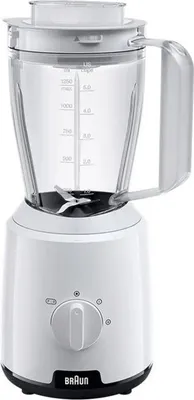 Produktbild von Braun PowerBlend 1 Standmixer 1,5 l Mixaufsatz Küchenhelfer Foodmixer