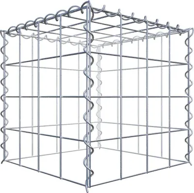 Produktbild von Anbaugabione Typ 3 40 cm x 40 cm x 40 cm (L x H x T), Maschenweite 10 cm x 10 cm, Spirale
