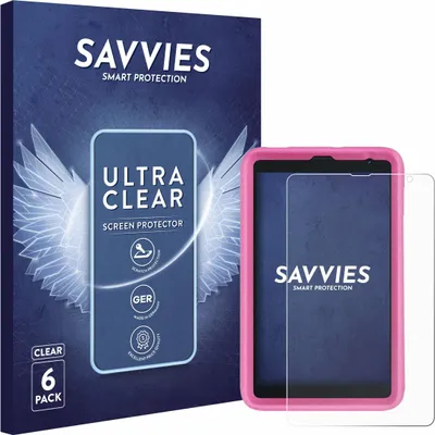Produktbild von 6x Für Blackview Tab 6 Kids Schutzfolie Savvies Displayschutz Display Schutz Folie Klar Transparent