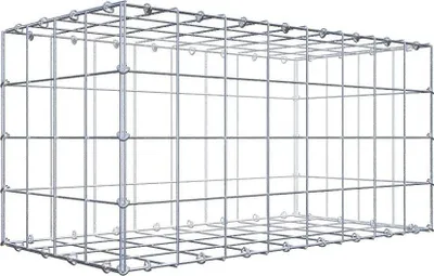 Obrázek produktu pro Gabion 80 cm x 40 cm x 40 cm (D x V x H), velikost ok 10 cm x 10 cm, C-kroužek