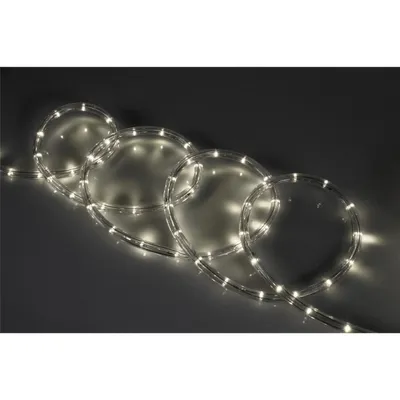 Zdjęcie produktu dla Oświetlenie linowe LED McShine, 25 m, 900 diod LED, IP44, ciepła biel, 3000 K, 13 mm-Ø