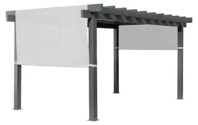 Produktbild von Sojag Yamba 1016 Metall Pergola mit Sonnensegel 3x5 m