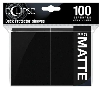 Immagine prodotto di UP Deck Protector ECLIPSE Matte Jet Black (100 pz)