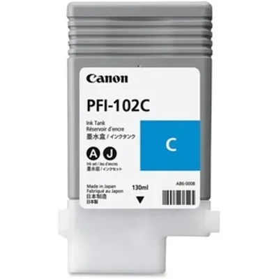 Produktbild von Canon PFI-102C, Cyan, 130 ml