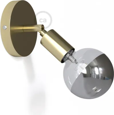 Immagine prodotto di Fermaluce Metallo 90°, punto luce orientabile da parete o soffitto