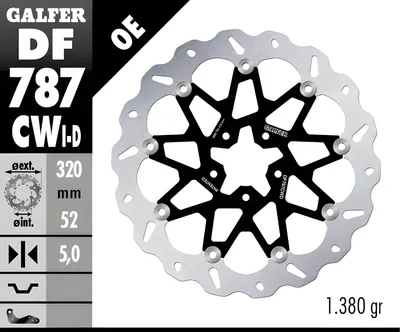 Immagine prodotto di GALFER Disco freno Wave "DF787", tipo CW - flottante a destra