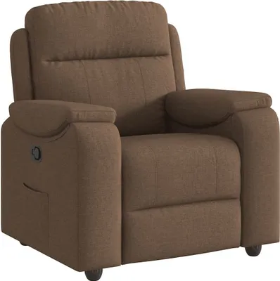 Produktbild von vidaXL Relaxsessel Braun Stoff