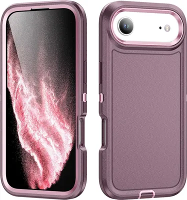 Produktbild von Mobigear Rugged iPhone Air Hülle Hardcase Backcover Stoßfest - Lila