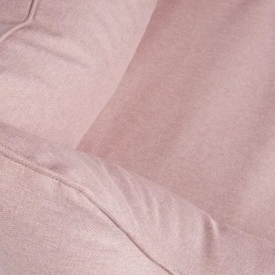 Produktbild von Knuffelwuff Hundebett Emma aus Velours mit feinem Handwebcharakter in Pastellfarben XXL 120 x 85cm Rosa