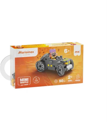 Zdjęcie produktu dla MARIOINEX Mini Waffle Oldtimer - Klocki konstrukcyjne 50el
