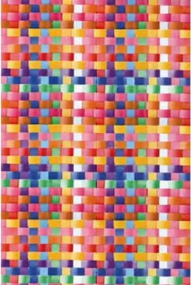 Produktbild von Klebefolie - Möbelfolie Rattan Design bunt -  45 cm x 200 cm