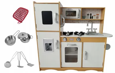 Obrázek produktu pro Ekspand | Dřevěná kuchyňská linka XXL – 82/85/26,5 cm – LED osvětlení – 14 kg – příslušenství