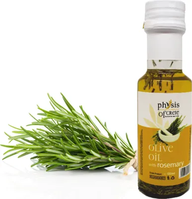 Produktbild von Physis of Crete Olivenöl Extra Vergine mit Rosmarin 100 ml