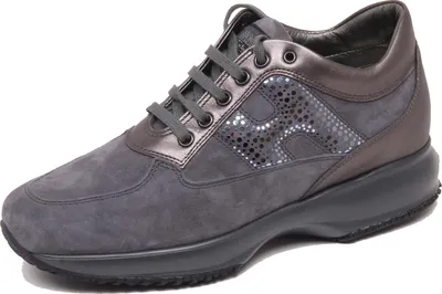 Produktbild von F5954 sneaker donna grau HOGAN INTERACTIVE scarpe Schuh Frau