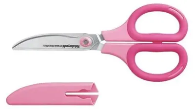 Produktbild von Sakutto Cut Standard-Schere, rosa – Nakabayashi