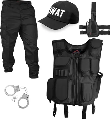 Produktbild von normani SWAT Karneval Kostüm Einsatzkostüm