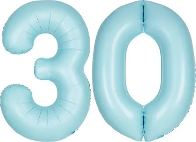 Produktbild von XXL Folienballon Zahl bunt Geburtstag Jubiläum Zahlenballon Riesenfolienballon Geburtstagsdeko