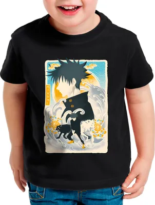Produktbild von BaumwolleCloud Megumi Art Kinder T-Shirt  anime japan manga