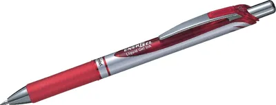 Produktbild von Pentel - Gelshrip Pentel BL77 Energel M Rood | 1 Stück | 12 Stücke
