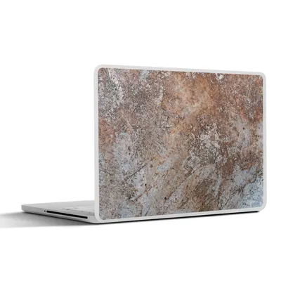 Produktbild von MuchoWow® Laptop Aufkleber Sticker Cover Rost - Schiefer - Retro 31x22.5 cm - Laptop-Deko