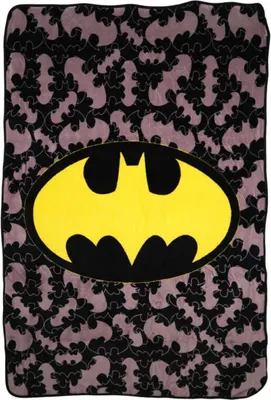 Produktbild von DC Comics Batman warme Fleecedecke leichte Kuscheldecke 120x150 cm