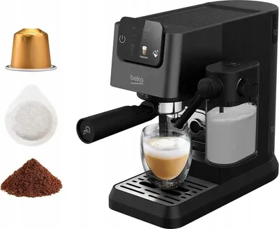 Beko Caffeexperto - Kaffeemaschine, 20 Bar, Schwarz