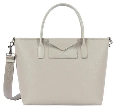 Image de Lancaster Sac Cabas Main Maya Double Kba Cuir Ivoire