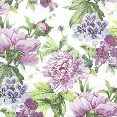 Produktbild von Servietten 25x25 cm - Botanical Romance