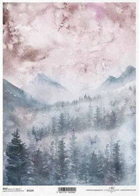 Produktbild von ITD Reispapier Decoupage Bastelpapier Softpapier Serviettentechnik, R1524