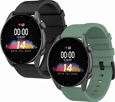 Produktbild von Silikon Armband 2er-Set Ersatz für Amazfit GTR 3