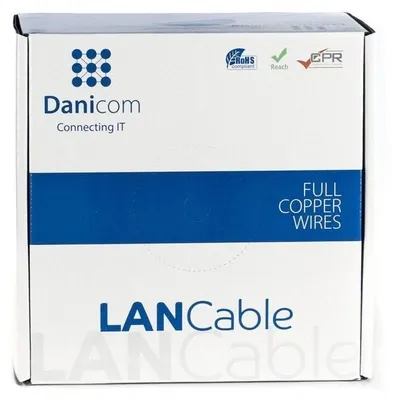 Produktbild von DANICOM CAT5E UTP 100m Starrleiter - LSZH (Dca)