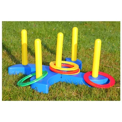 Image de Outdoor active Jeu de lancer d'anneaux avec 6 anneaux, 1 pièce